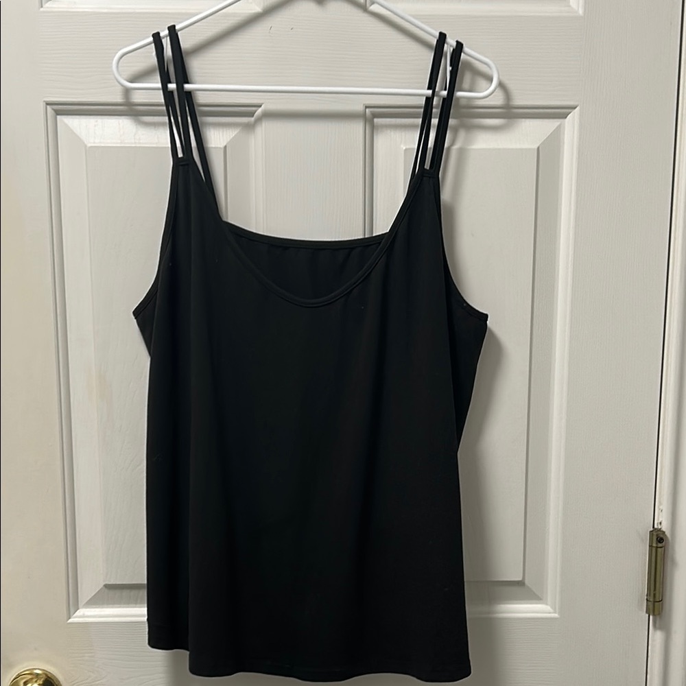 SHEIN Black Women's Camisole/Tank Top Size 3X